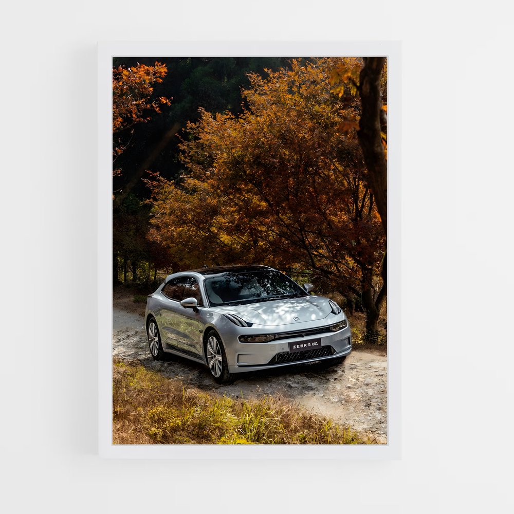 Poster Zeekr organique – affiche Geely (vue 3)